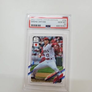大谷翔平選手 野球カード PSA認定 トレーディングカード