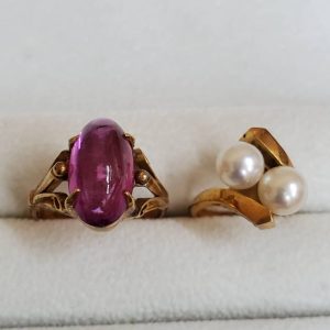 K18 リング パール ジュエリー 金