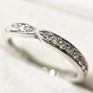 Pt950 メレダイヤ リング