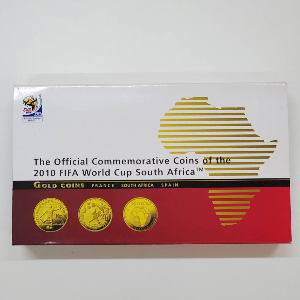 純金メダルセット 2010 FIFA World Cap South Africa 貴金属