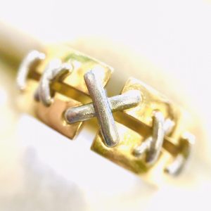 K18/Pt900 コンビリング