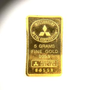 24金(24K)インゴット 5g