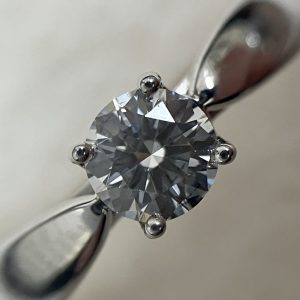 Pt950リング ダイヤ付