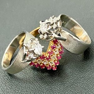 Pt900リング / K18Pt900リング