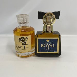 サントリーローヤル15年・響 ミニボトル