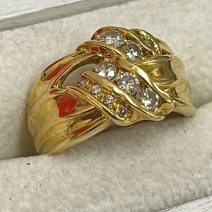 K18 ダイヤモンド リング