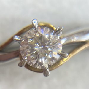 Pt900　ダイヤモンド　リング　0.474ct