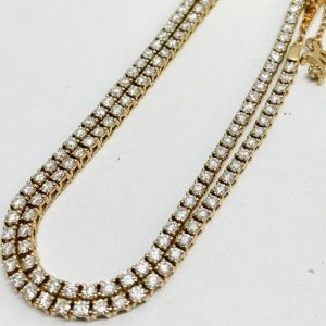 K18 テニスネックレス