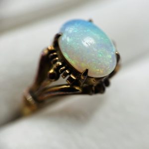 K18(18金) オパール付き リング アクセサリー