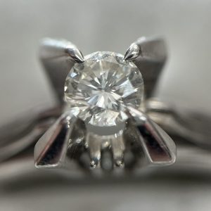 Pt900/プラチナ900 リング ダイヤモンド付き