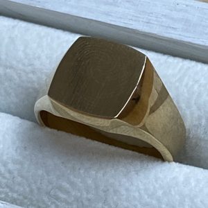 K18　印代リング　18金　750