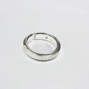 K18WG(18金ホワイトゴールド) アクアマリン 0.01ct 付 リング アクセサリー