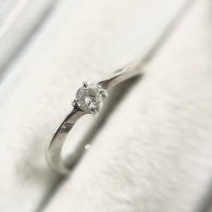 Pt900　プラチナ900　ダイヤモンド　リング　