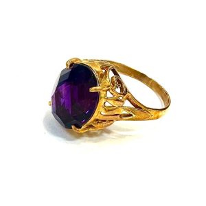 K18 アメジスト リング