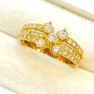 K18 ダイヤモンド リング