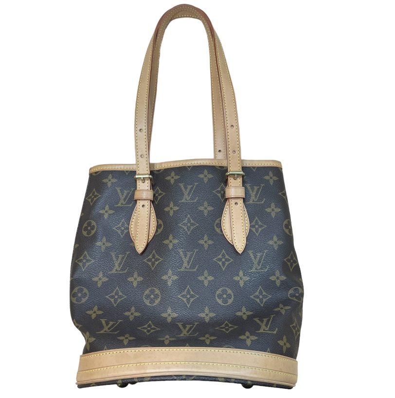 Louis Vuitton プチバケット モノグラム ハンドバッグ