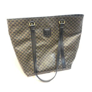 CELINE マカダム ハンドバッグ