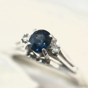 Pt900 プラチナ900 サファイアリング