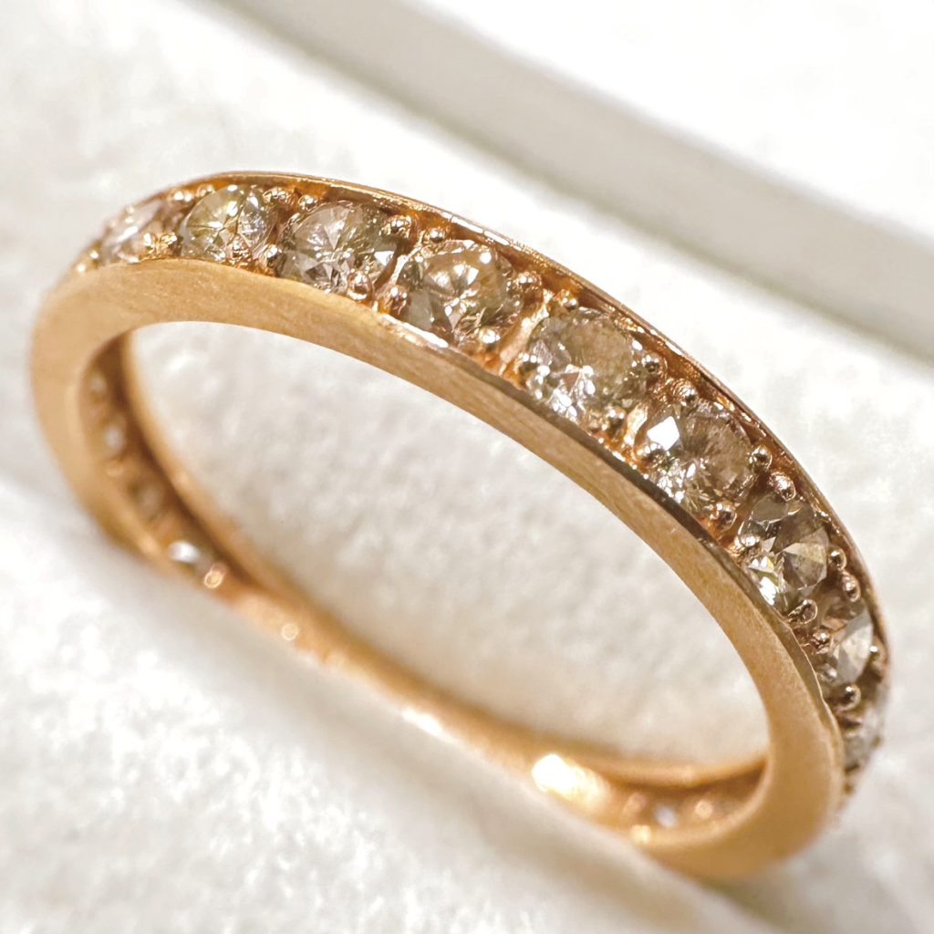 K18(18金) メレダイヤモンドリング・指輪