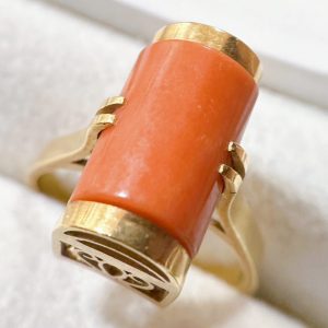 K18(18金) サンゴリング