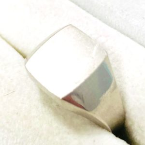 Pt850 印台リング 指輪 アクセサリー