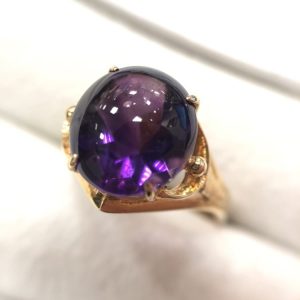K18 アメジスト リング