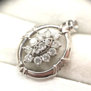 Pt900 メレダイヤトップ