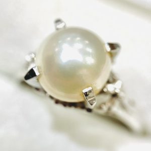 Pt850 パールリング