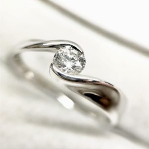 Pt900 ダイヤモンド リング