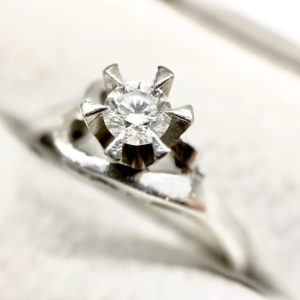 Pt900 ダイヤモンド リング