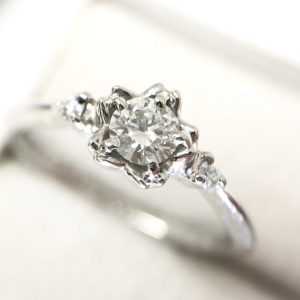 Pt900 ダイヤモンドリング