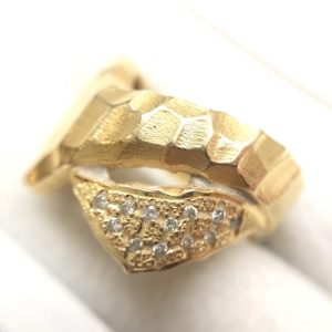 K18 メレダイヤリング