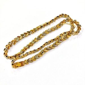 K18/Pt850 喜平ネックレス