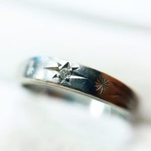 Pt900 メレダイヤリング