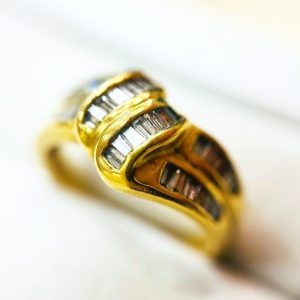 K18 ダイヤリング