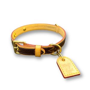 ルイヴィトン Louis Vuitton モノグラム コリエ バクスターPM (小型犬用)