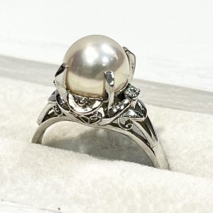 Pt850 パールリング