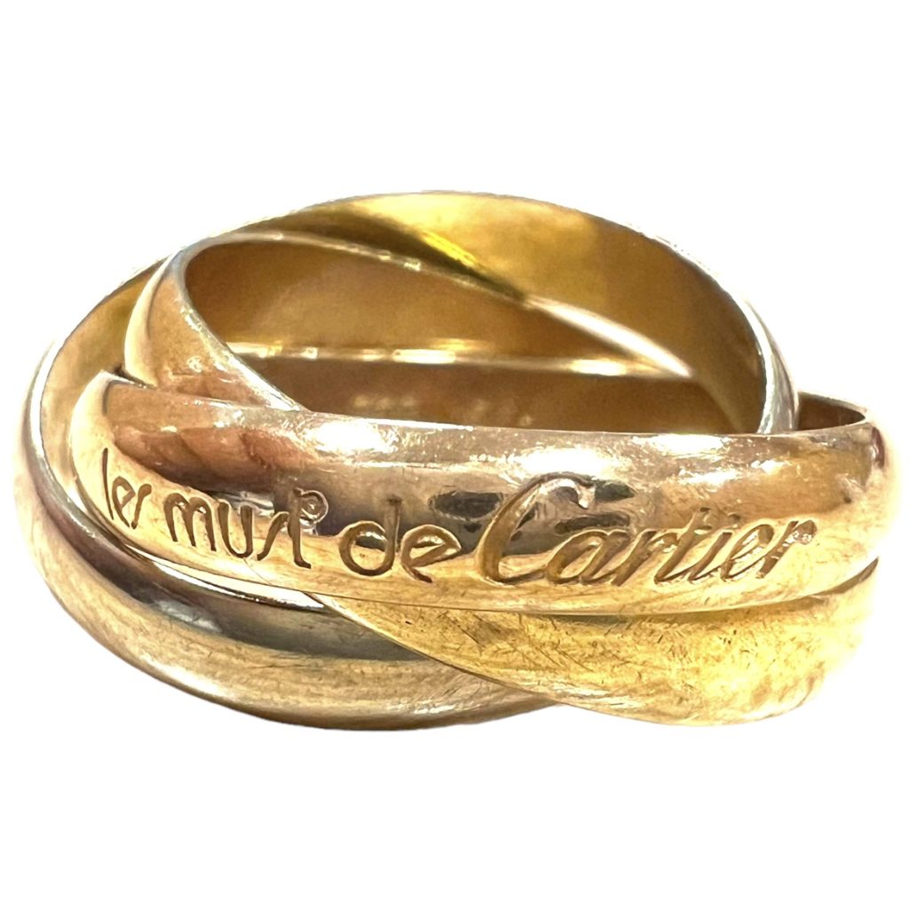 Cartier カルティエ トリニティリング 3連 指輪