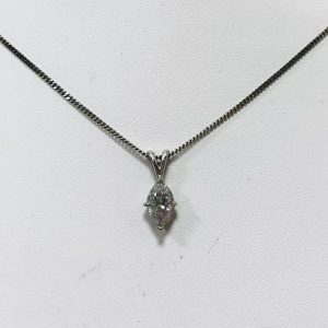 PT850 ダイヤモンド1.05ct付きネックレス