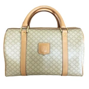 セリーヌ CELINE マカダム柄 オールドセリーヌ ハンドバッグ
