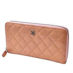 シャネル CHANEL マトラッセ ココマーク 長財布 ラウンドファスナー