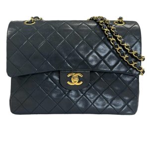CHANEL シャネル マトラッセ ダブルフラップ ラムスキン