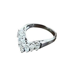 Pt900 プラチナ900 メレダイヤ リング