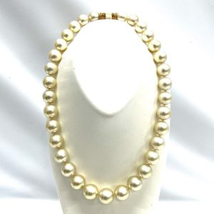 TASAKI タサキ ゴールデンパールネックレス