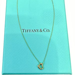 TIFFANY&Co. エルサペレッティ ミニ オープンハート Au750