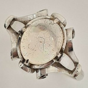 ^^K14WGオパールリング#13 K14WG オパール2ct付きリングの買取実績 | 買取専門店さすがや