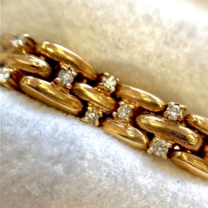 K18 メレダイヤリング