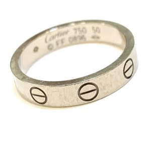 カルティエ ラブリング 750刻印 K18