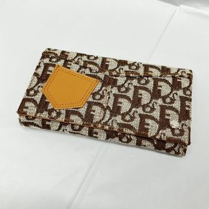 クリスチャンディオール トロッター柄 財布 Christian Dior