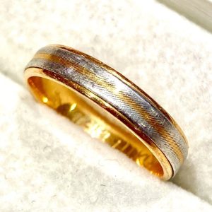 K18/Pt900 コンビリング